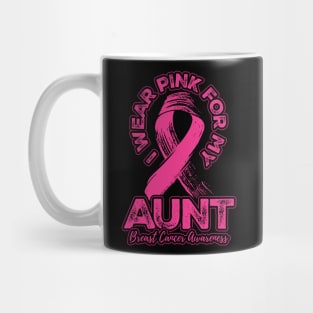 I wear pink for my Aunt Mug